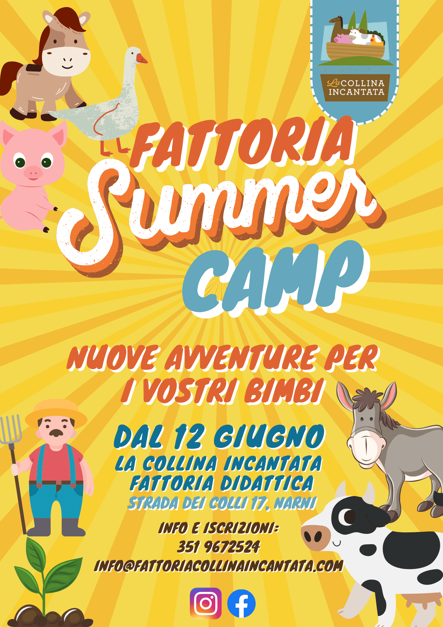 Eventi Fattoria Didattica Collina Incantata